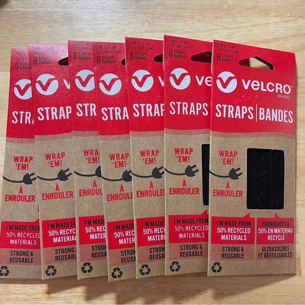 Velcro straps